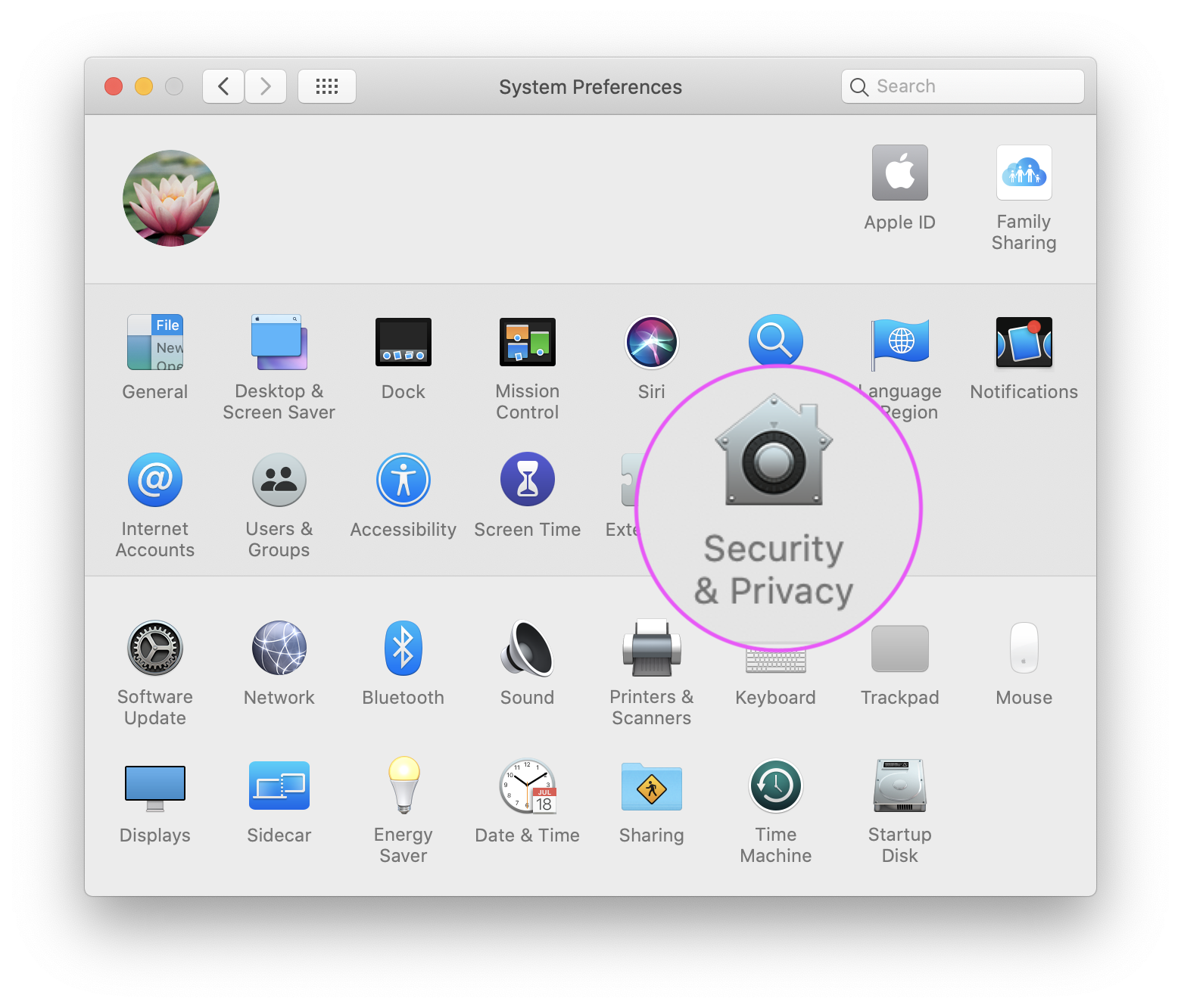 change security preferences on mac for apps